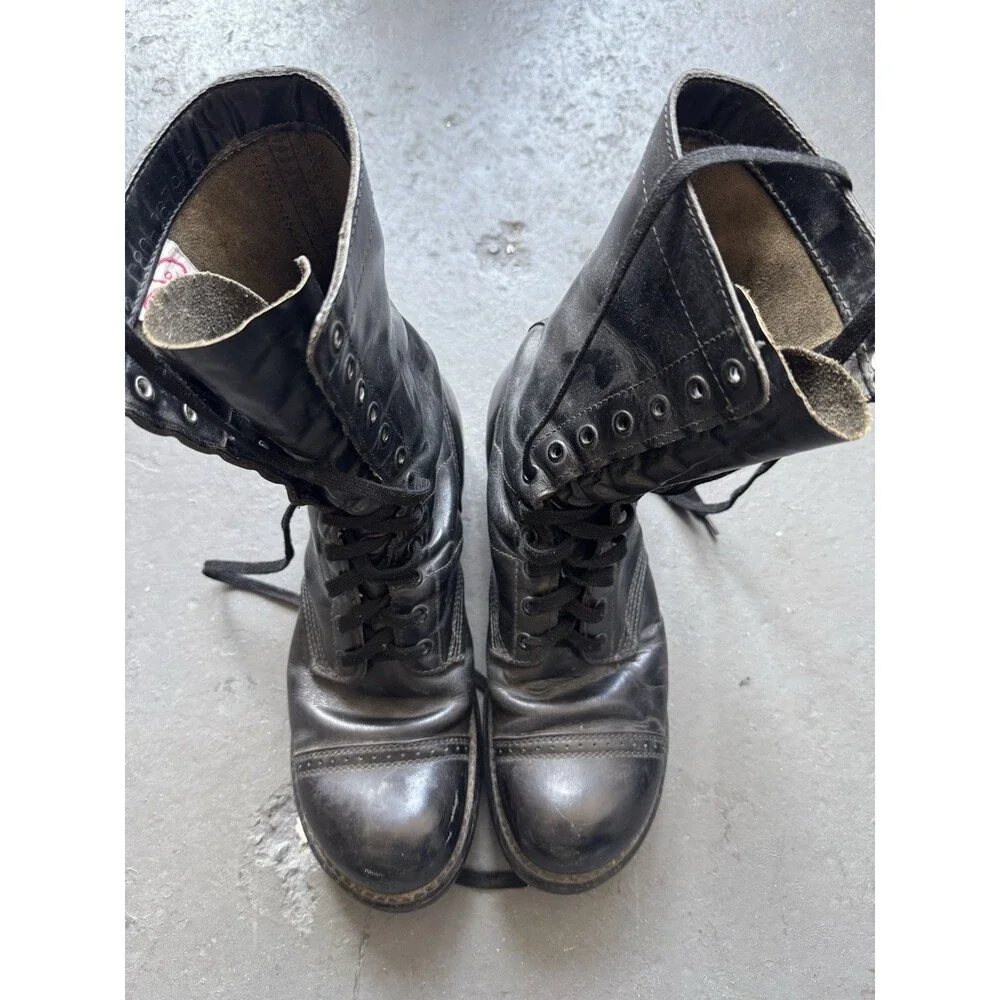 Vintage Corcoran Jump Boots Black 10.5